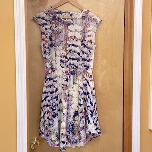 Collective Concepts Watercolor Impressionist Dress